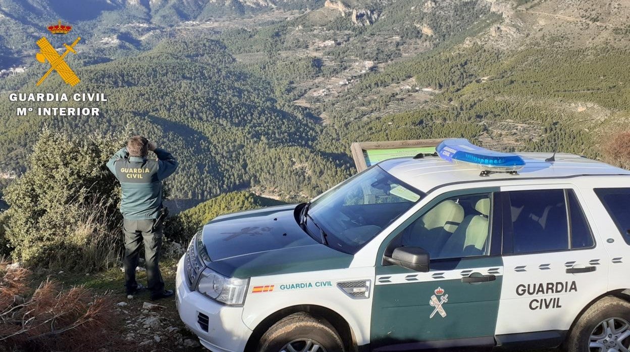 Imagen de archivo distribuida por la Guardia Civil