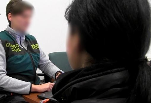 Una chica rescatada por la UCO