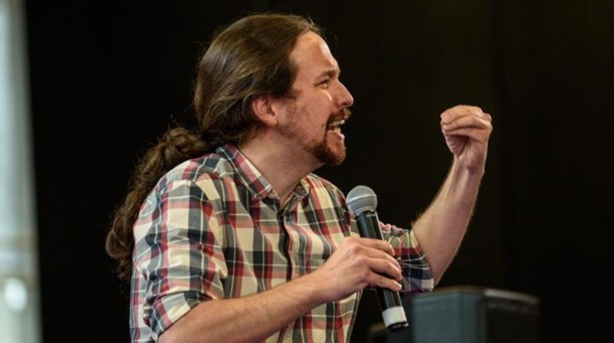 Pablo Iglesias, en una imagen de archivo durante un acto electoral