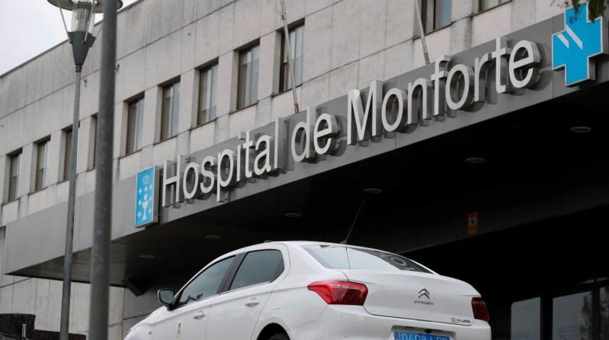 Hospital de Monforte, en el que se encuentran ingresadas las dos mujeres