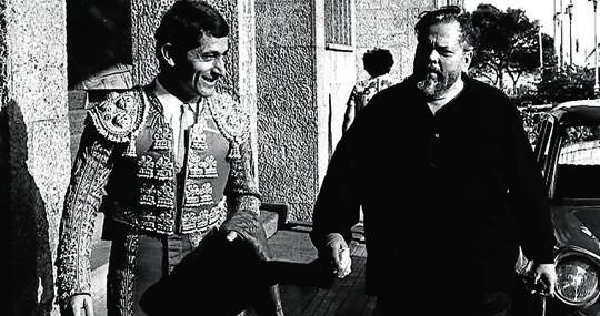 Junto a Orson Welles