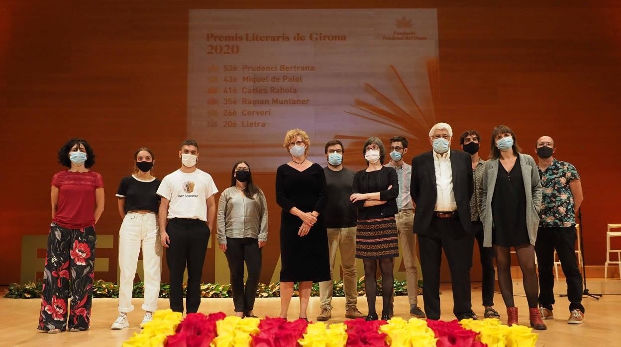 Entrega de los premios literarios de 2020 de la ciudad de Gerona