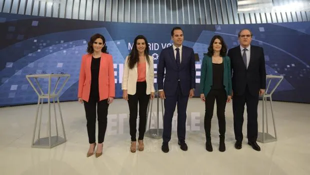 Así será el debate de Telemadrid por las elecciones de Madrid
