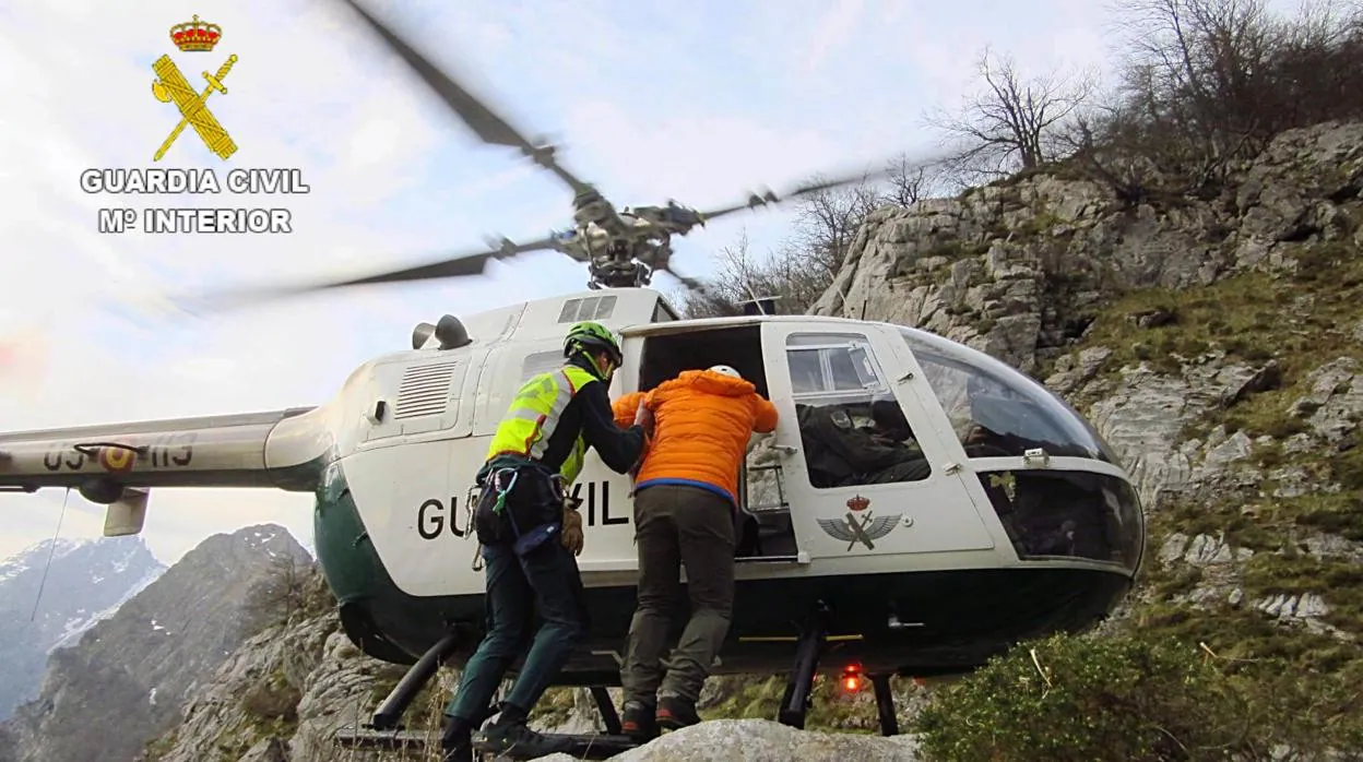 Rescatados dos montañeros desorientados en Picos de Europa, en el término municipal de Posada de Valdeón