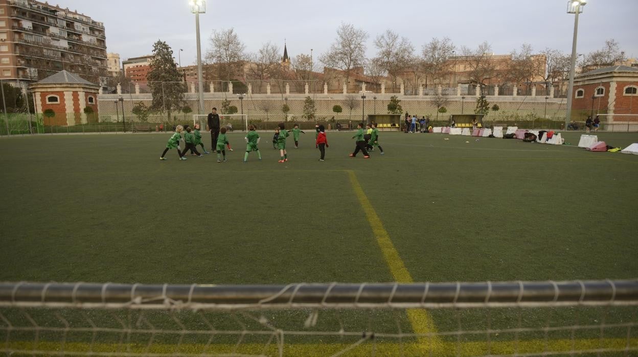 Imagen de archivo de un entrenamiento infantil