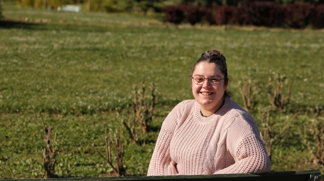 Beatriz Llamazares, alumna del Grado Superior de Dirección de Cocina de la Escuela de Profesionales Alcazarén de Valladolid