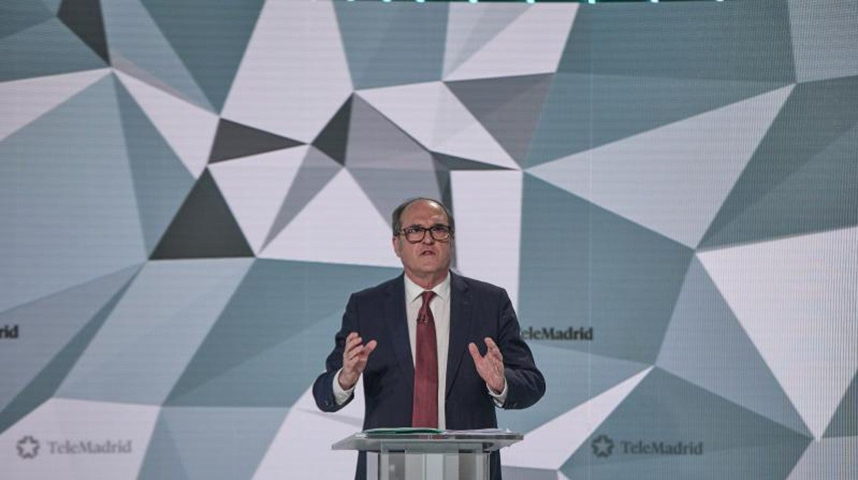 El candidato del PSOE, Ángel Gabilondo