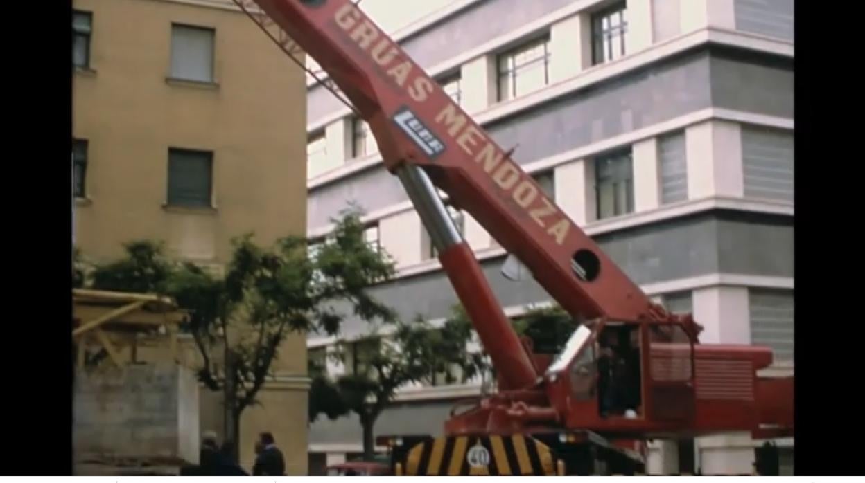 Nuevo vídeo de la Filmoteca Histórica Toledana sobre la construcción de la antigua Caja de Ahorros