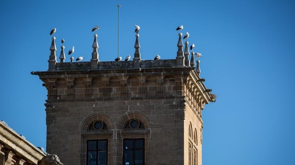 Imagen de uno de los monumentos de Soria, el palacio de los condes de Gómara