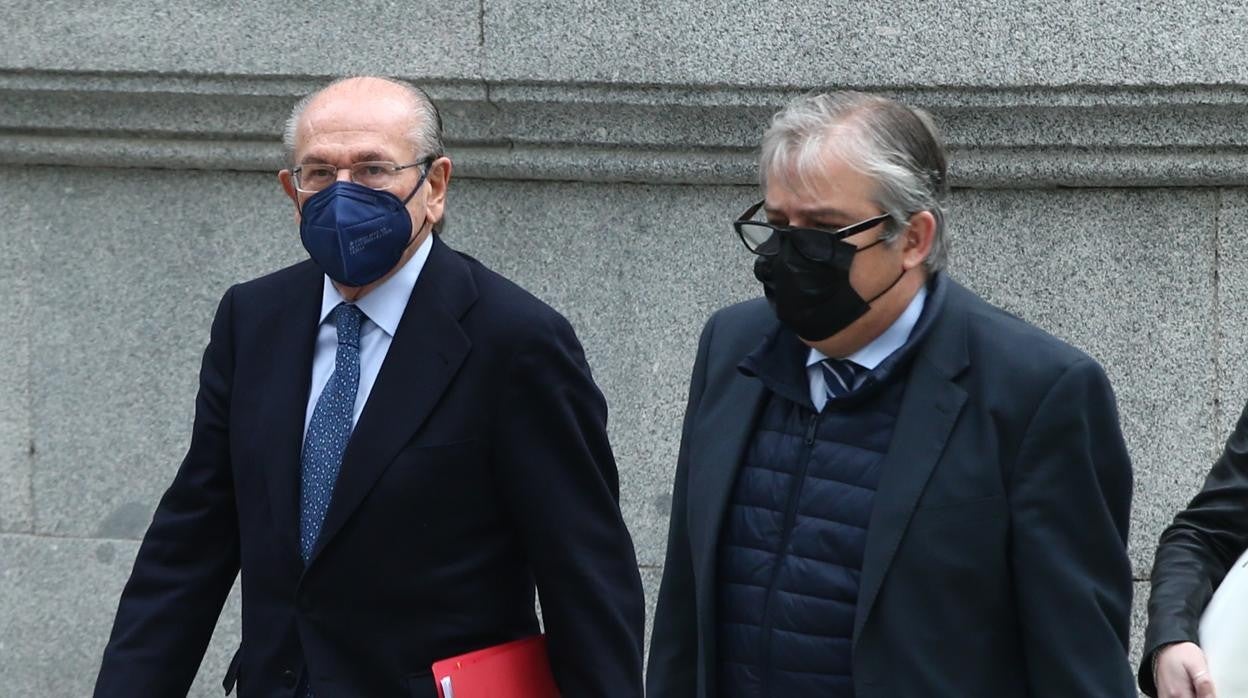 El expresidente de Sacyr, Luis del Rivero, en la Audiencia Nacional
