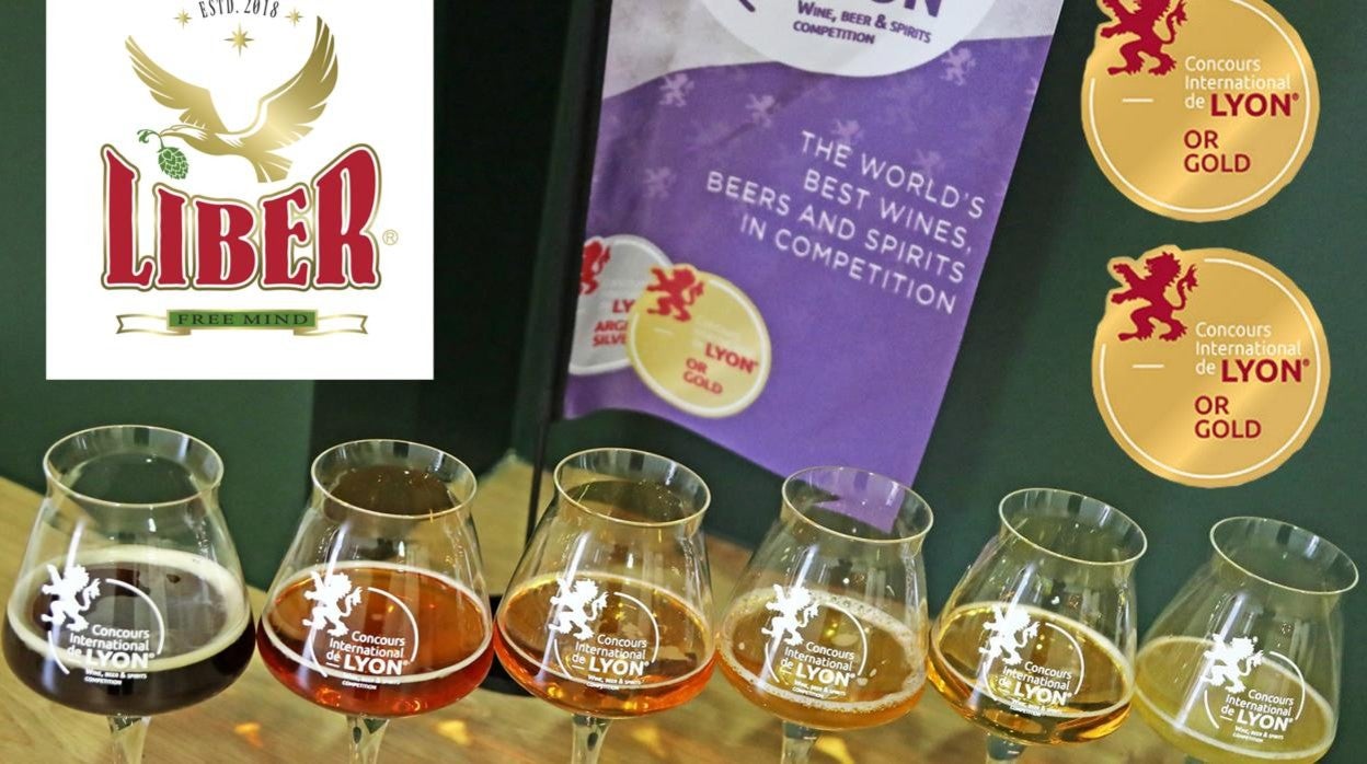 La cerveza de Puertollano «Liber» logra dos medallas de oro en el Concurso Internacional de Lyon