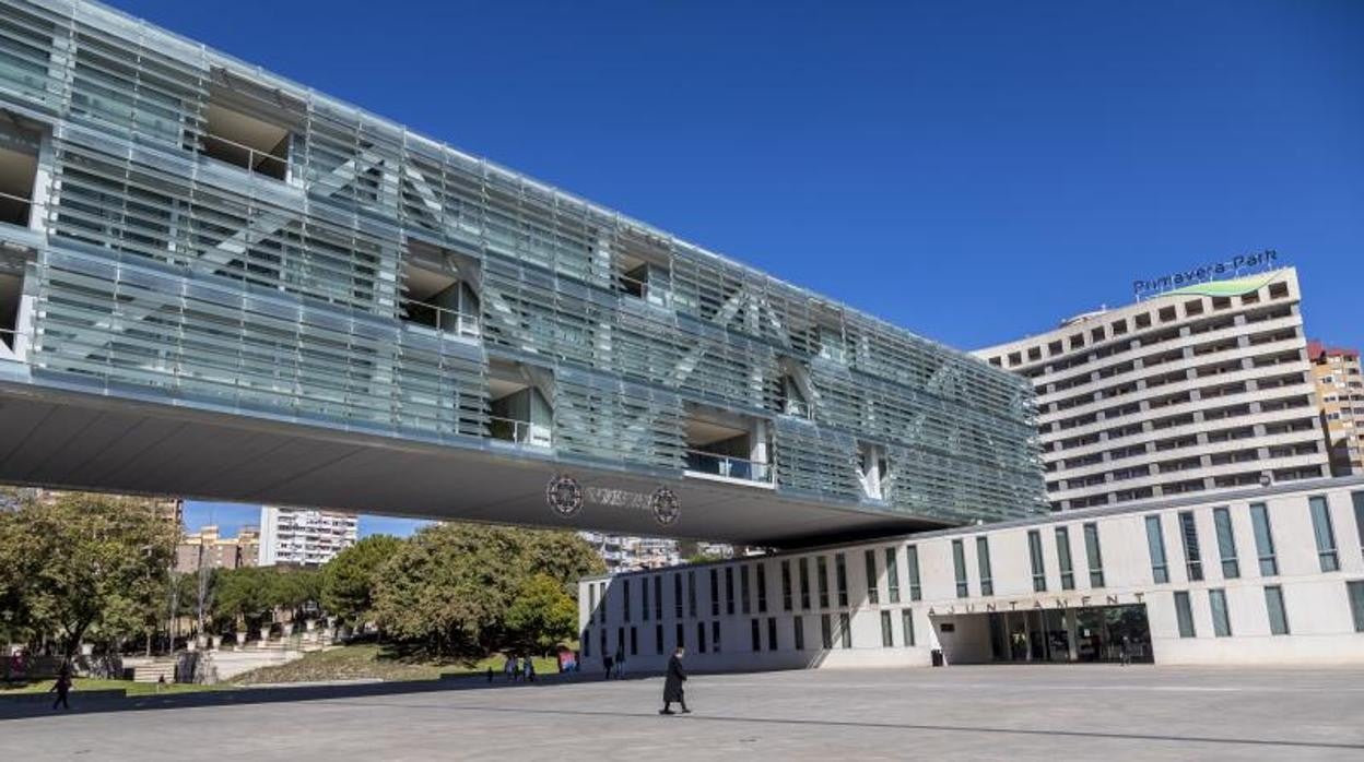 Exterior del Ayuntamiento de Benidorm