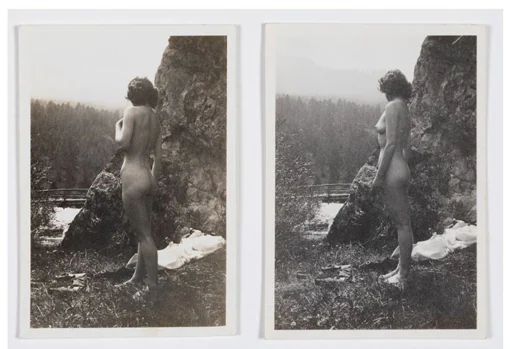 Desnudo de Vivien Leigh en una de las fotos inéditas que salen a subasta