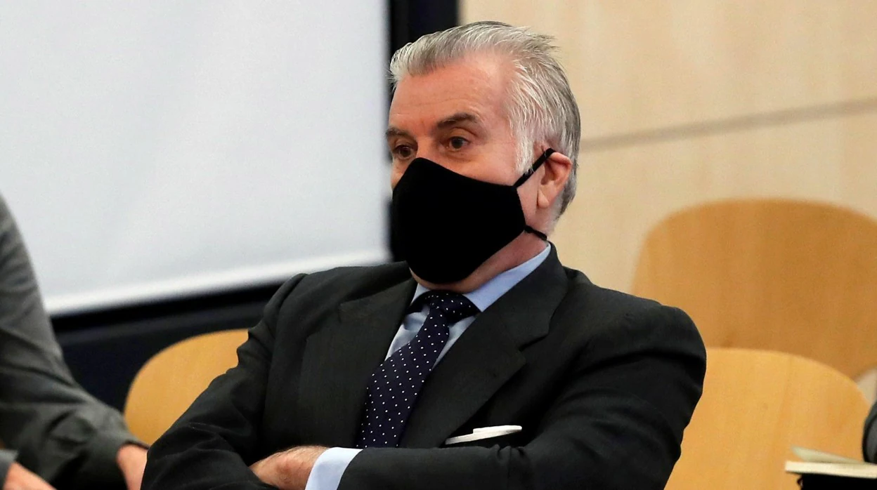 El extesorero del PP Luis Bárcenas, en el juicio