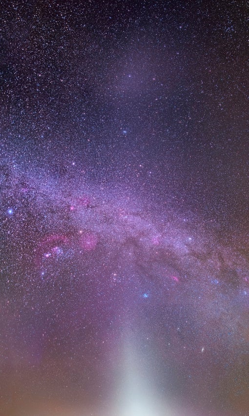 El cielo de La Palma es el más oscuro naturalmente