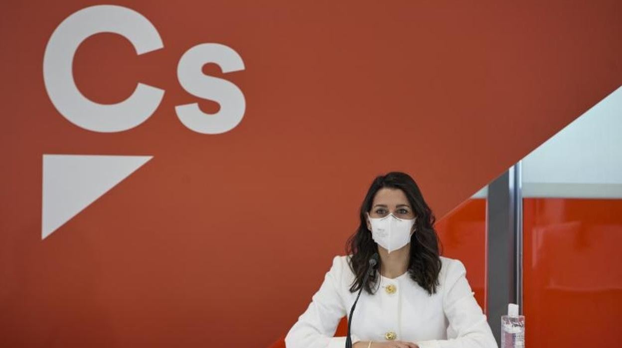 La presidenta de Cs, Inés Arrimadas