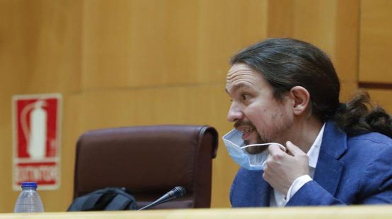 El exvicepresidente del Gobierno y líder de Podemos Pablo Iglesias