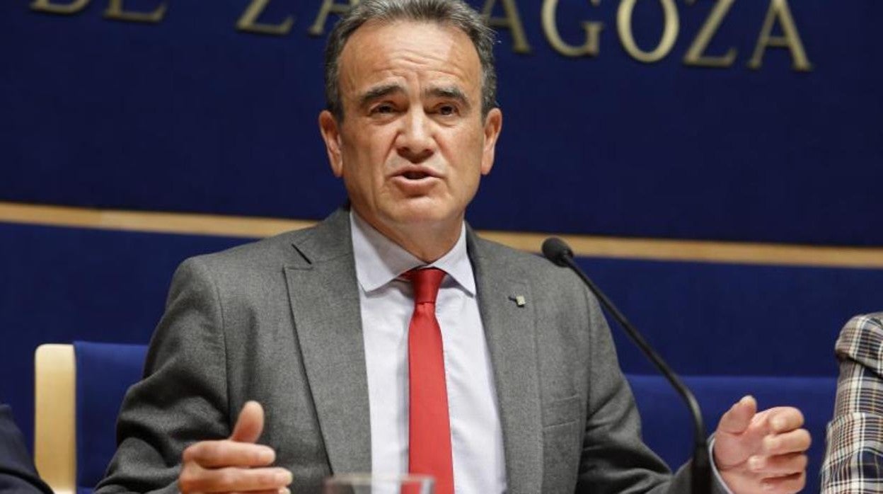 Juan Antonio Sánchez Quero, presidente de la Diputación de Zaragoza (DPZ)