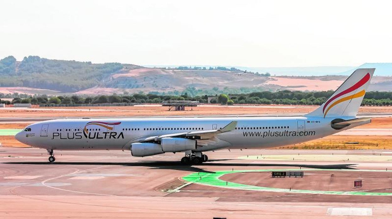 Un avión de Plus Ultra