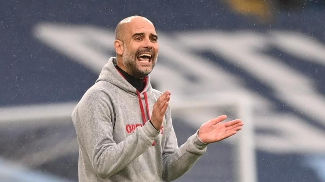 Pep Guardiola, campeón de la Premier League con el Manchester City