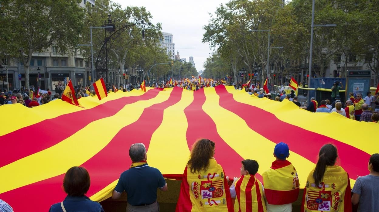 Manifestación de SCC en Barcelona