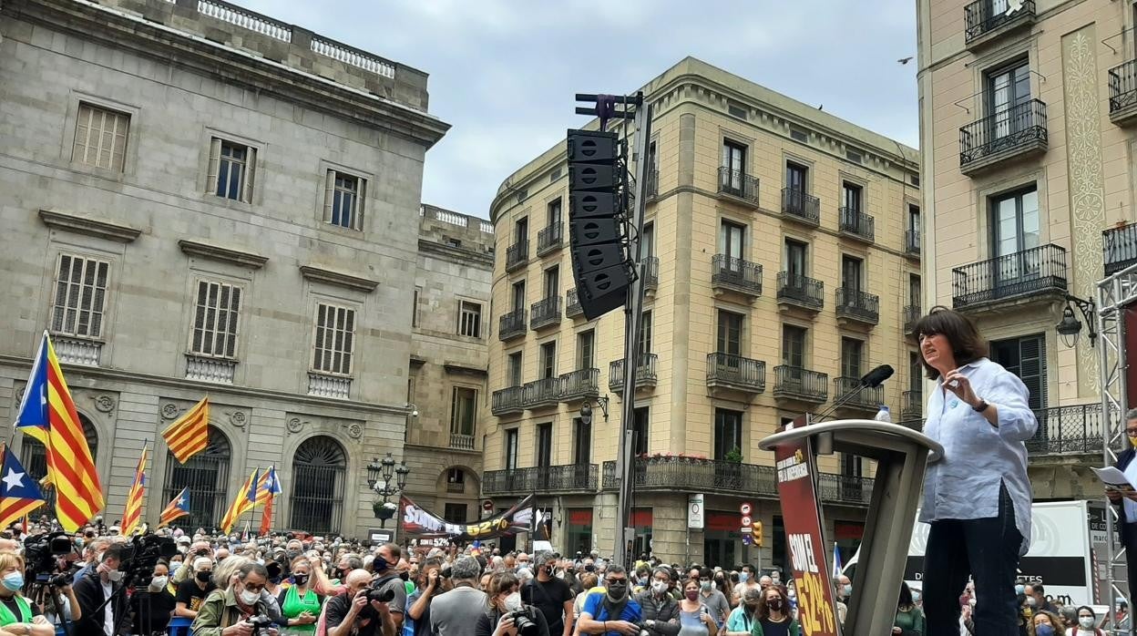 La presidenta de la ANC, Elisenda Paluzie