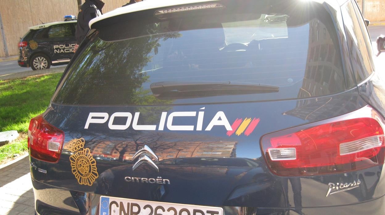 Coche patrulla de la Policía Nacional de Valencia