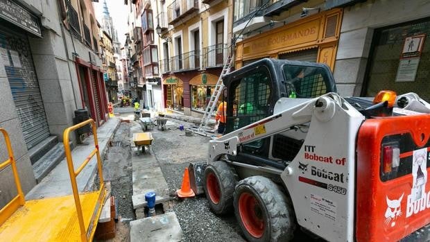 Este martes se corta al tráfico la calle Comercio, entre Zocodover y Toledo Ohio