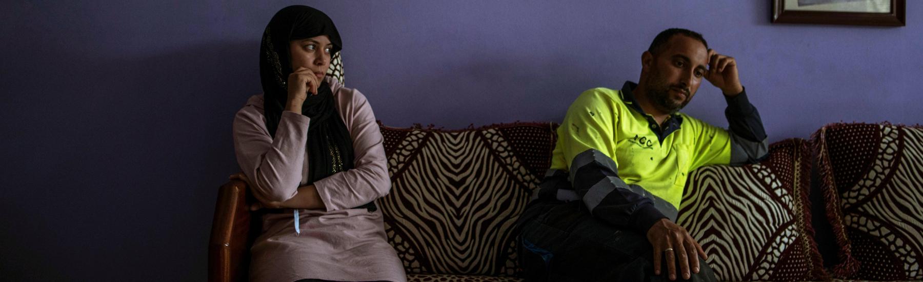 Los musulmanes que viven en Ceuta están preocupados por la situación porque muchos de los que llegan son familiares y amigos cercanos