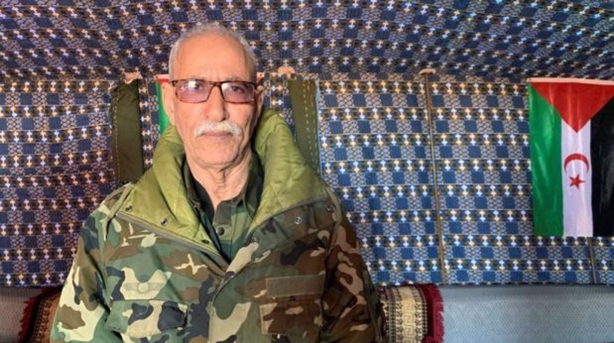 El líder del Frente Polisario, Brahim Ghali