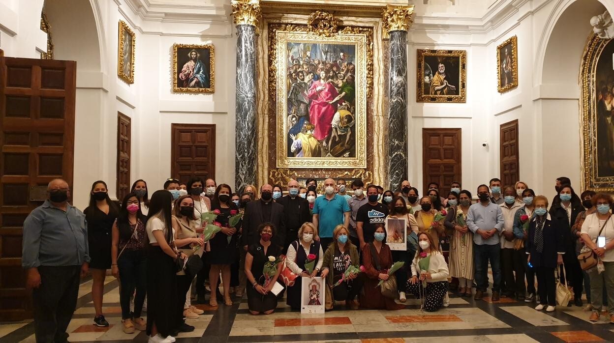 La visita finalizó en la Sacristía donde los participantes fueron recibidos por el deán, Juan Miguel Ferrer, que dirigió unas palabras sobre la Santísima Virgen y la liturgia