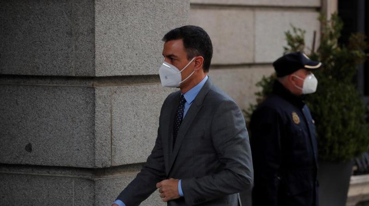 El presidente del Gobierno, Pedro Sánchez, entrando en el Congreso en una imagen de archivo