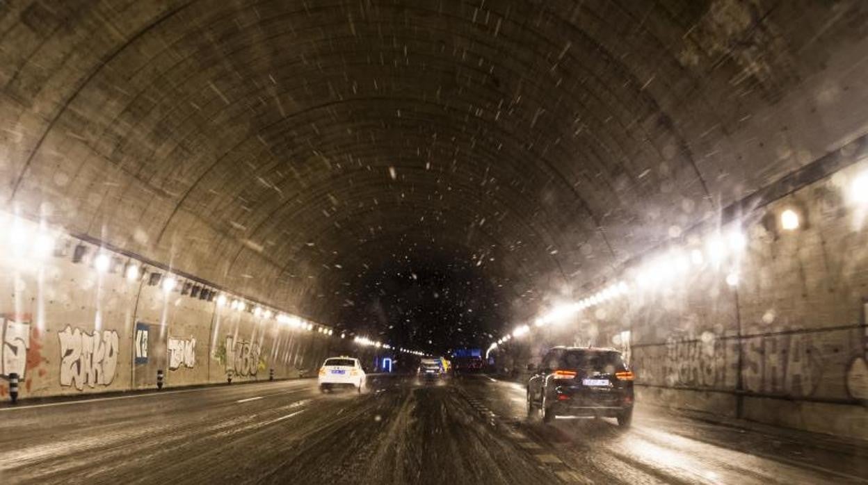 Un túnel en una imagen de archivo