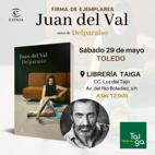 Juan del Val firma ejemplares de &#039;Delparaíso&#039; en la librería Taiga de Toledo