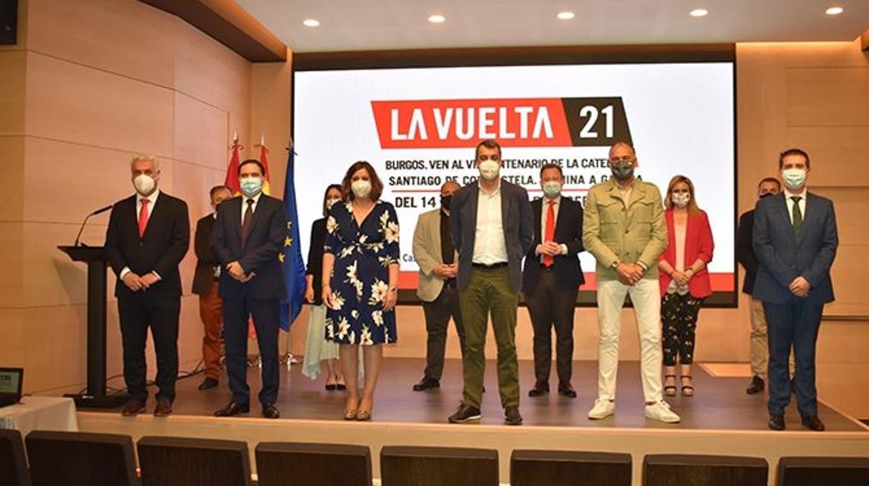 Patricia Franco ha presidido la presentación de las etapas que van a pasar por Castilla-La Mancha