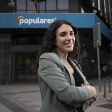 Lucía Diego, que acaba de afiliarse al PP