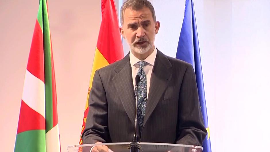 Felipe VI: «La memoria de las víctimas del terrorismo es consustancial a nuestros valores constitucionales»