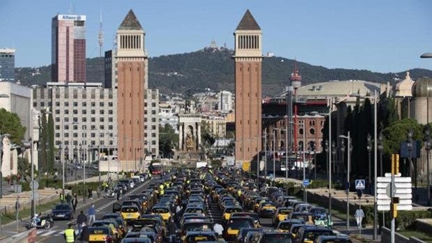 Una manifestación del sector recientemente en Barcelona