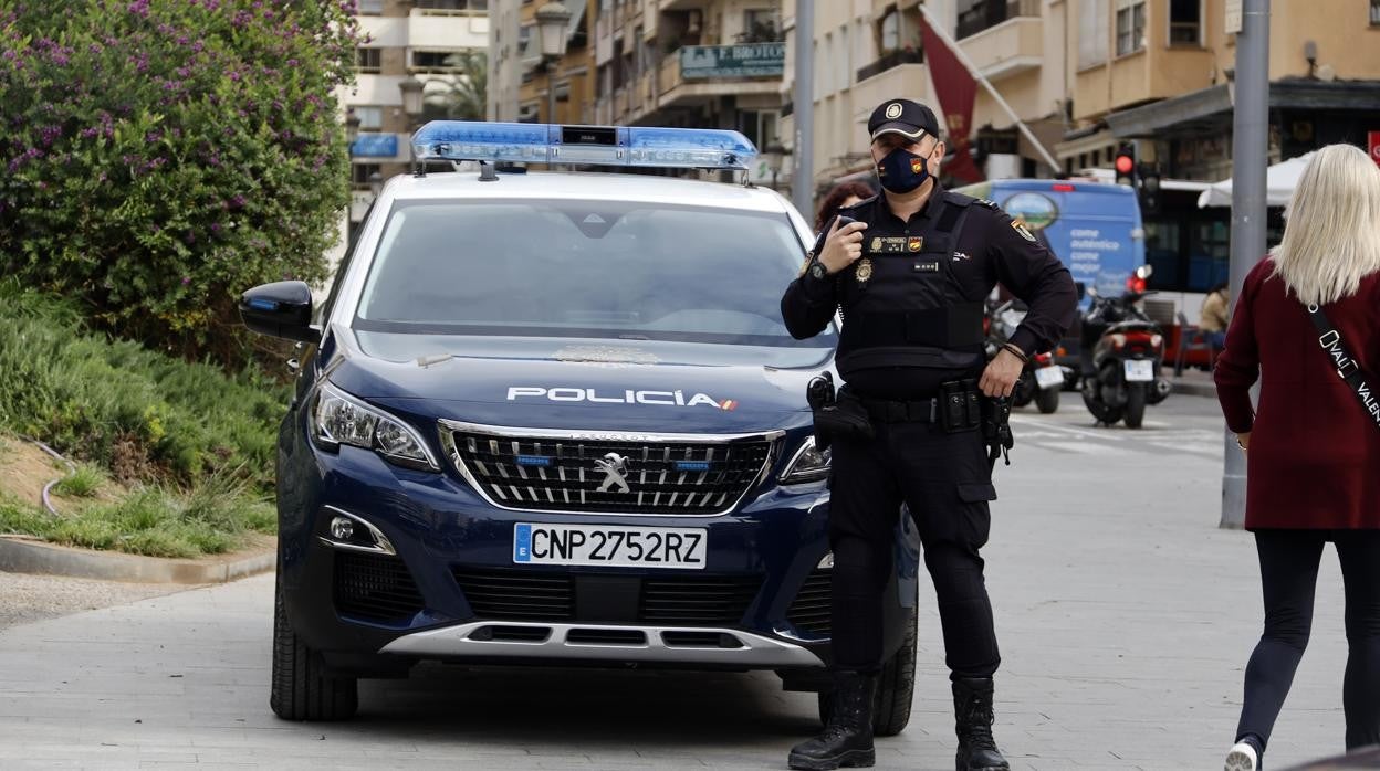 Imagen de archivo de la Policía Nacional en Alicante