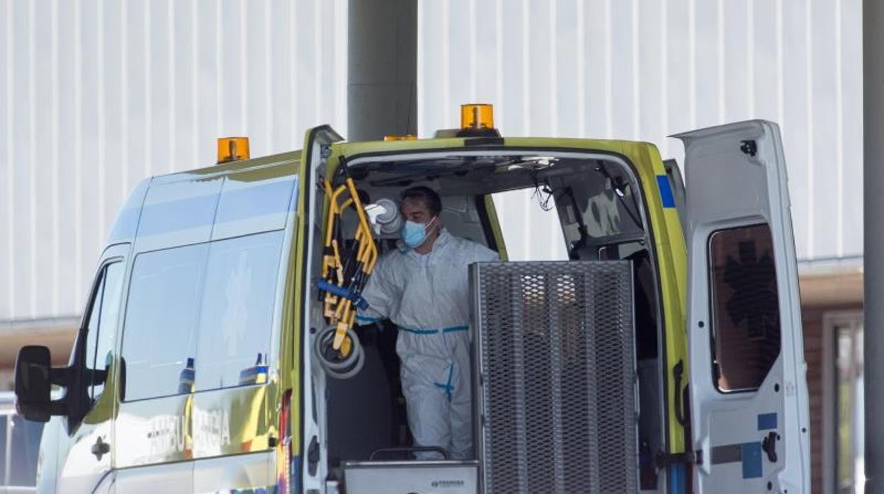 Una ambulancia en Galicia en una imagen de archivo