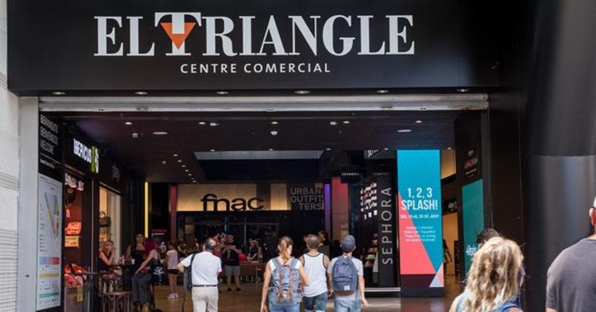 Centro comercial El Triangle, en Plaza Cataluña