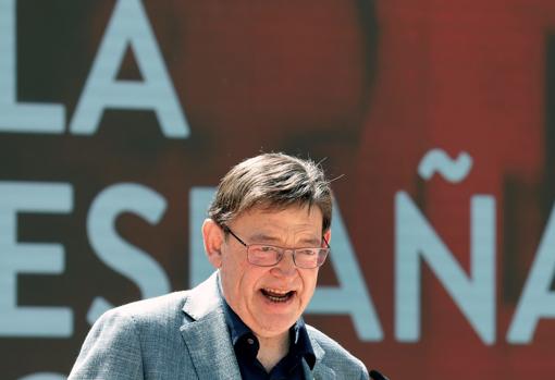 Imagen del presidente de la Generalitat Valenciana, Ximo Puig
