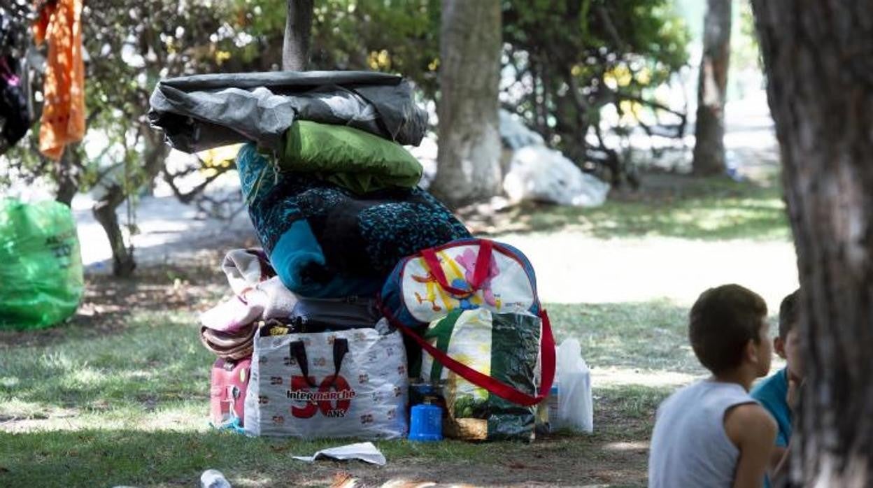 Lugar donde ha ocurrido el suceso, el Parque Salvador de Madariaga