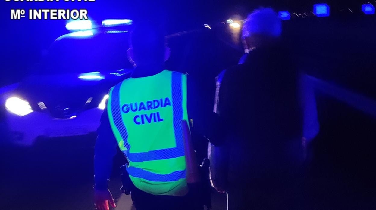 Imagen del hombre desaparecido en la autovía de Valencia