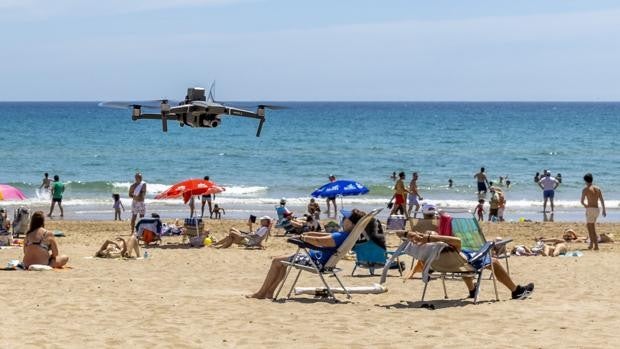 Normas para el uso de la mascarilla en las playas de Valencia hasta el 26 de junio