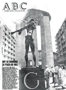 El guardián del Palacio de los Deportes que Salvador Dalí regaló a Madrid hace 35 años