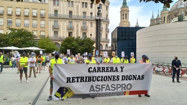 Los suboficiales del Ejército se movilizan contra sus «sueldos paupérrimos»