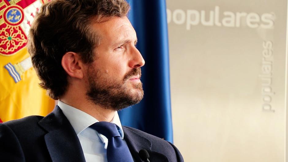 Casado, sobre el papel del Rey los indultos: «Tiene que quedar completamente fuera de este debate»