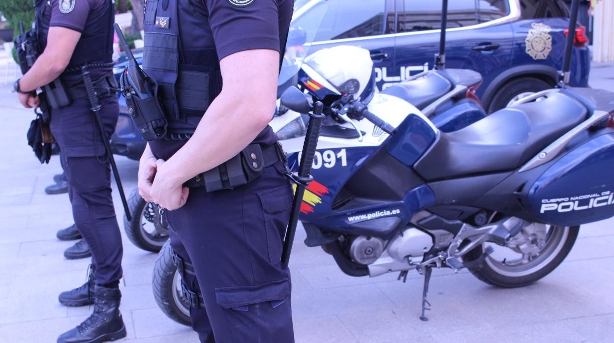 Agentes de la Policía Nacional de Valencia