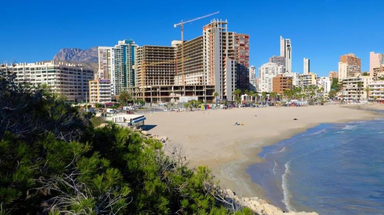 La cala de Finestrat, donde se ha producido el ahogamiento mortal